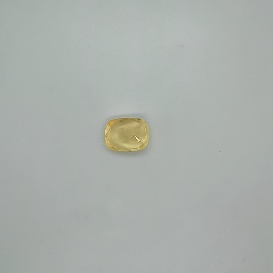 Yellow Sapphire (Pukhraj) 8.73 Ct Lab Tested